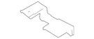 Genuine Nissan Stone Deflector 93883-6LD0A. Fixed Price $18.66.