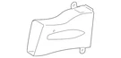 Genuine Audi Front Duct 420-117-336-A. Fixed Price $148.58.