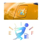 Funny Car Stickers, High Gas Consumption Decal Auto Fuel Tank Cover Colorful. Fixed Price $5.98.