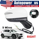 Side Mirror Fit 2015-16 Mazda CX5 With Signal Bsm Power Fold 9PIN Passenger. Fixed Price $92.59.