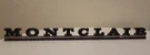 Oem Ford 1966 - 1969 Mercury Montclair Quarter Panel Script Emblem 1967 1968 12". Fixed Price $29.00.