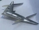 1956 Pontiac Star Chief Lucite Illuminated Hood Ornament Oem #522077 Jet Plane. Fixed Price $265.00.