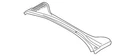 Genuine Volkswagen Water Deflector 561-819-404-A-9B9. Fixed Price $107.63.