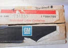 1970 Chevrolet Olds Pontiac Buick Gm Underseat Litter Container Nos Brand New. Fixed Price $149.95.