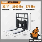Mini 2500LBS Equipment 42'' Pallet Fork Dingo Toro Industrial Skid Steer. Fixed Price $1295.75.