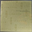 1997 Lincoln Continental Sedan Prestige Catalog Brochure Excellent Original. Fixed Price $8.95.