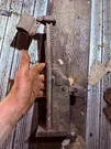 1930S-40S Ausco Bumper Jack Antique Rack & Pinion Flip Top Ratcheting. Fixed Price $92.87.