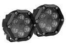 Jw Speaker 0557833 Trail 6 3.7" Round Flood Spot Beam White/amber Led Lights (j). Fixed Price $424.99.