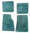 1994 Lincoln Town Golden Bear Jack Nicklaus Green Carpet Floor Mats Oem. Fixed Price $349.97.