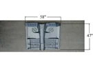 New Sherman 160-46CF Front Floor Pan Complete Fits Barracuda Challenger. Fixed Price $596.38.