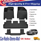 4X Floor Mats Liners +3RD Row For 2022-24 Nissan Pathfinder 2ND Bench Black. Fixed Price $108.90.