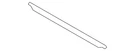 Genuine Audi Sunroof Cover Guide 8P4-877-307-C-59T. Fixed Price $222.00.