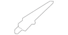Genuine Lexus Upper Seal 53866-48061. Fixed Price $34.44.