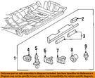 Gm Oem 94-99 Astro Exterior Trim-rocker Molding Fastener 3540682. Fixed Price $35.74.