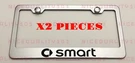 2X Smart Stainless Steel Chrome Mirror Finished License Plate Frame Holder. Fixed Price $19.95.