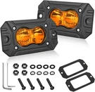 Amber Flush Mount Led Pods, Akd Part Cree Bumper Lights. Fixed Price $52.93.