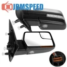 Mirrors For 2004-2014 F150 Power Heated Pair Black Turn Signal Puddle Light Side. Fixed Price $207.99.