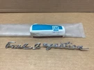Single Nos 58 59 60 61 Corvette Fuel Injection Fender Emblem Gm 3746457. Fixed Price $54.99.