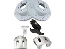 Front Brake Pad Rotor And Caliper Set 26JBHG63 For Cherokee Wrangler 1999 2000. Fixed Price $240.30.