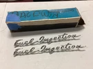 Nos Gm 1958-61 C1 Corvette Fuel Injection Front Fender Emblem 3746457 59 60. Fixed Price $114.99.