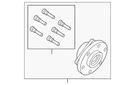Genuine Nissan Value Advantage Hub Assy Front D0202-EZ01JNW. Fixed Price $205.44.