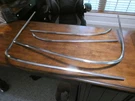 1963 1964 Chevrolet Impala Belair Biscayne Sedan Rear Window Trim Molding Reveal. Fixed Price $325.00.