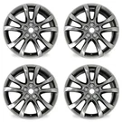 19" Set Of New Dark Hyper Silver Wheels For 14-17 Mazda Oem Quality 64958C. Fixed Price $809.96.