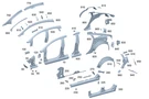 Genuine Mercedes-benz Damping Wheel Well 297-682-20-02. Fixed Price $14.94.