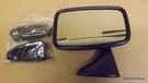 Classic Mini Black Door Mirrors (left) - Convex Glass Tex M68891E. Fixed Price $55.80.