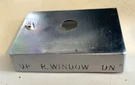 Nos 1960S Pontiac Station Wagon Dash Board Power Rear Window Switch Bezel. Fixed Price $26.00.