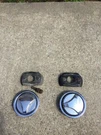 1970 Mach Mustang Chrome Hood Locks. DOZB-16C710-B. Fixed Price $230.00.