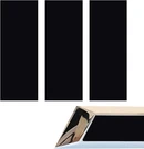 Tomall 3PCS Vinyl Bowtie Logo Wrap Stickers For Chevy 11.8" X 4" Glossy Black. Fixed Price $10.13.