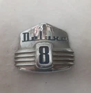 ** (1) Vintage 1947 1948 Ford Deluxe Hood Emblem # 6RA16606-A. Fixed Price $45.00.