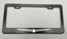 Laser Engraved Thunderbird Black Stainless Metal License Plate Frame Fit Ford. Fixed Price $11.95.