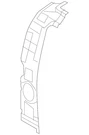 Genuine Ford Body C-pillar Reinforcement 7C3Z-2540477-A. Fixed Price $83.94.