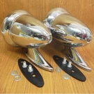 For Classic Car Talbot Chrome Bullet Side Mirrors Fender Door Mount Pair New. Fixed Price $129.89.