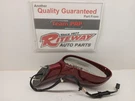 05-09 Corvette C6 Right Door Mirror Assembly Monterey Red Code 80U. Fixed Price $289.95.