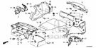 Genuine Honda Insulator Rear Wheelhouse 74641-T2M-T00. Fixed Price $11.55.