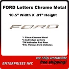 Ford Chrome Metal Letters Emblem Badge Logo Nameplate Numerous Vehicle. Fixed Price $19.88.