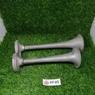 Vintage Fiamm Tipo TC/2U Italian Fanfare Dual Trumpet Air Horn Old Stock. Fixed Price $463.00.