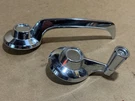 Ford C1VB-5722600-B Inside Door Handle & C1VB-5722916-B Window Crank -- Used. Fixed Price $50.00.