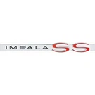 1962 Chevrolet; "impala Ss" Rear Trunk Lid Emblem; With Hardware; Gm Licensed. Fixed Price $49.99.