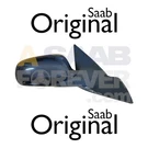 Saab Oem 12795618 Passenger Mirror Rh 9-3 2003-2009 Supersedes 82345618 Blue. Fixed Price $99.99.