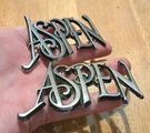 Mopar 1976 77 78 79 80 Dodge Aspen Fender Emblem Set #4022355. Fixed Price $37.75.