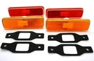 New 4-PC Front & Rear Side Marker Light Assy Set / For 72-74 Charger Challenger. Fixed Price $59.99.