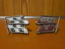 Vintage 1970S Chevy Corvette Quarter Sail Panels Rally Flags Emblems #3912706. Fixed Price $19.70.