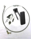 Fits 1930'S 40S Ford Chevy Plymouth Black Aluminum Gas Pedal 24" Cable & Spring. Fixed Price $78.95.