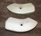 1965 1966 1967 Mustang Gt Shelby Cougar XR7 Orig L+r Ivy Gold Seat Hinge Covers. Fixed Price $69.00.
