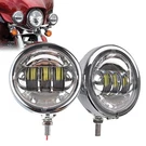 Sktyants 4.5 Inch Led Passing Light Fog Lamp Chrome Housing Bracket Mount. Fixed Price $89.99.
