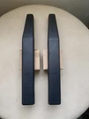 Nos Oem Gm 1977 1978 Chevrolet Truck C10 Front Bumper Guard Impact Strip Pair. Fixed Price $185.00.